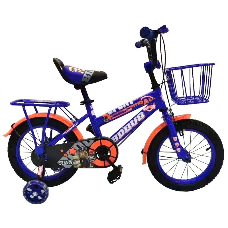 China Factory Sell Kids Bicycle Flashing Support Wheel Bmx Bike for 3-12 Year Old Children